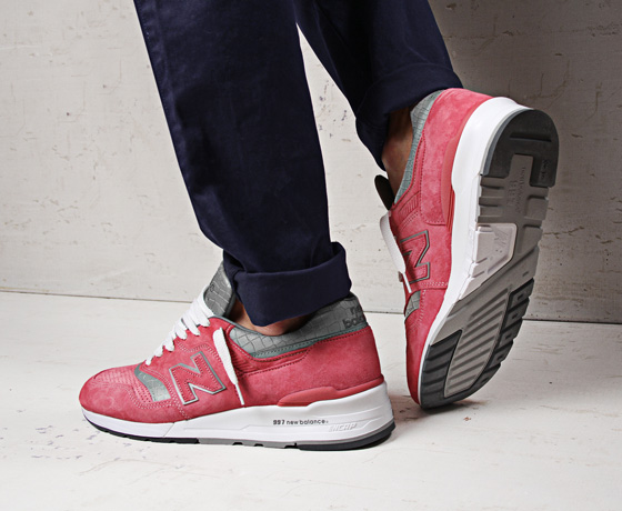 concepts x new balance 997 rosé sneakers