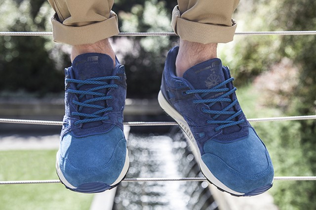 mita sneakers x reebok ventilator blue velvet